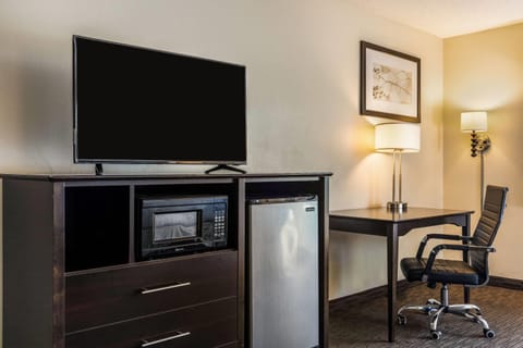Deluxe Studio Suite, 1 King Bed, Non Smoking | Pillowtop beds, desk, laptop workspace, iron/ironing board