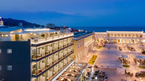 Front of property - evening/night