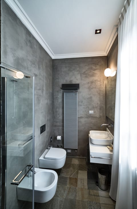 Free toiletries, hair dryer, slippers, towels