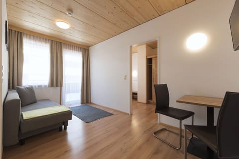 20-inch flat-screen TV with satellite channels, TV