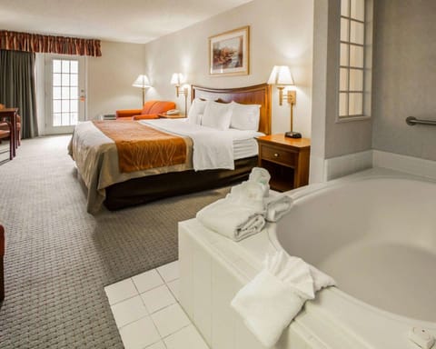 Room, 1 King Bed, Accessible, Non Smoking | Iron/ironing board, free WiFi, bed sheets