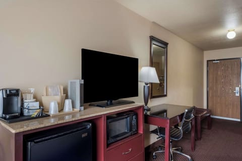 Standard Room, 1 Queen Bed, Accessible, Refrigerator & Microwave | Premium bedding, down comforters, pillowtop beds, in-room safe