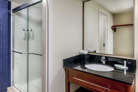 Free toiletries, hair dryer, towels, soap