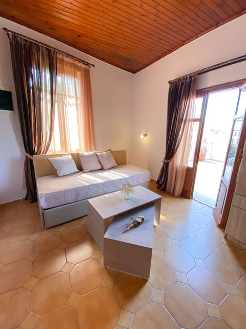 Superior Room (N4) | Living area | 20-inch Smart TV with satellite channels, TV, Netflix