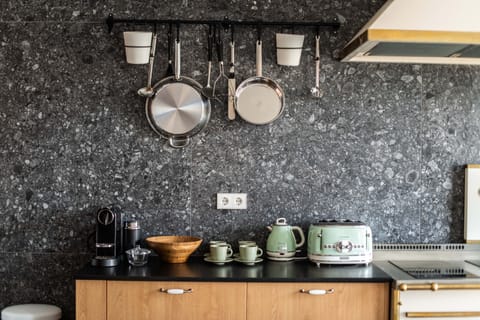 Superior Studio Suite | Private kitchen | Mini-fridge, espresso maker, coffee/tea maker, electric kettle