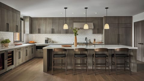 Peak Three Bedroom Grand Residence | Private kitchen | Coffee/tea maker