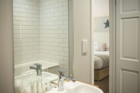 Free toiletries, hair dryer, towels, soap