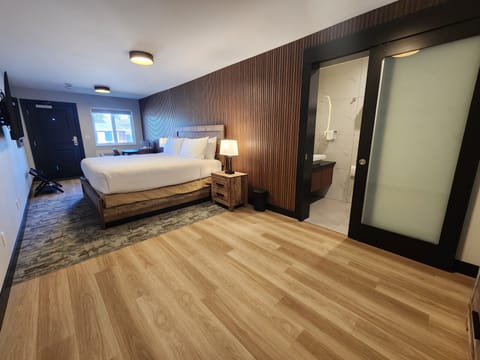 Premium Room, 1 King Bed, Non Smoking | Desk, WiFi (free), individually decorated, individually furnished