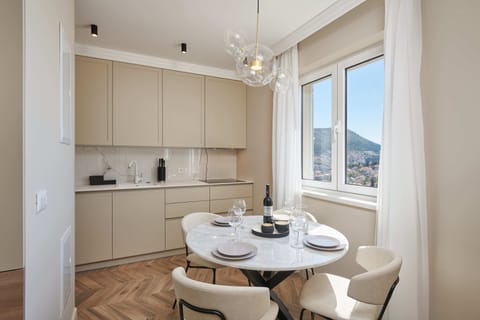 Apartment (Two Bedroom Apartment with Terrace) | Private kitchen | Fridge