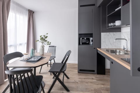 Apartment, 1 Bedroom | Private kitchen | Mini-fridge, microwave, stovetop, espresso maker