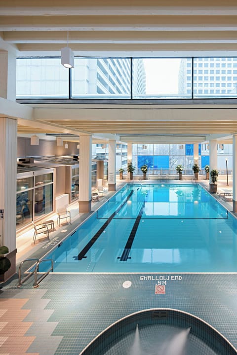 2 indoor pools, seasonal outdoor pool, pool umbrellas, sun loungers