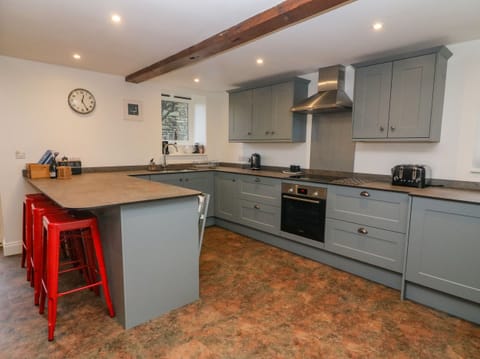 Cottage | Private kitchen | Fridge, dishwasher, electric kettle, toaster
