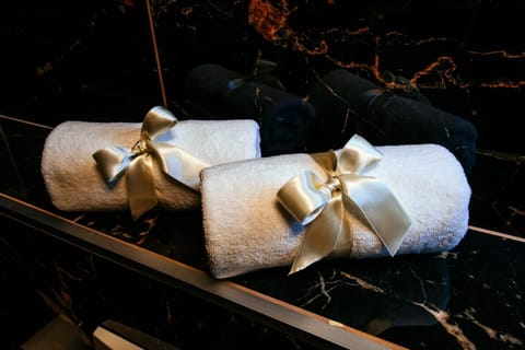 Exclusive Room, 1 Queen Bed, Private Bathroom, City View | Bathroom | Shower, free toiletries, hair dryer, bathrobes