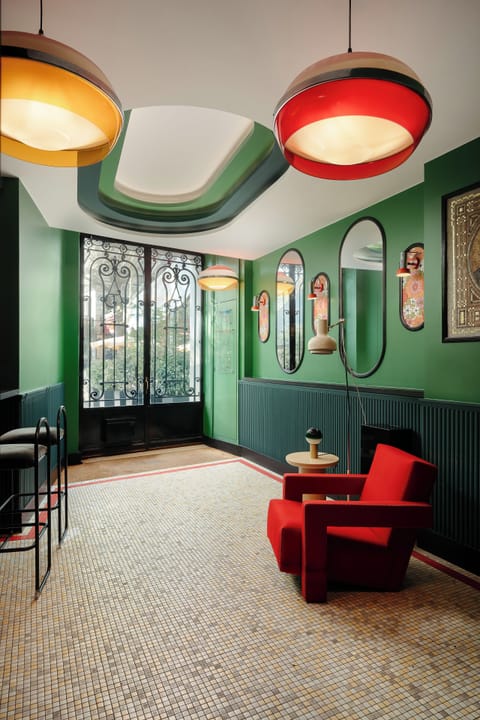 Interior entrance