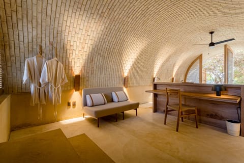 Private Pool Senior Suite | Minibar, desk, laptop workspace, iron/ironing board