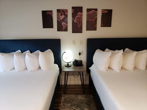 Room, 2 Queen Beds | 1 bedroom, premium bedding, memory foam beds, blackout drapes