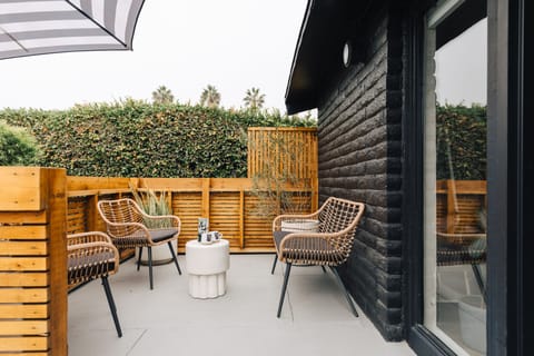 Deluxe Triple Room, Kitchen, Corner | View from room