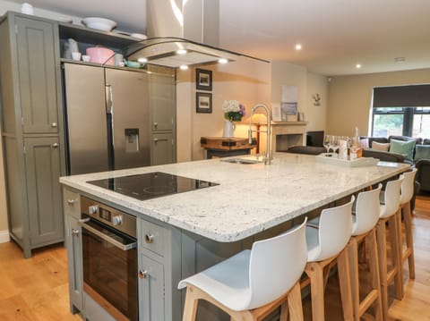 Cottage | Private kitchen | Fridge, dishwasher, electric kettle, cookware/dishes/utensils