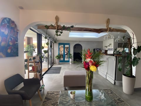 Lobby sitting area