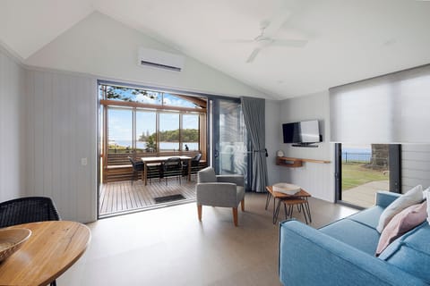 Premium Villa - Sleeps 4 - Accessible | Living area | LCD TV, DVD player