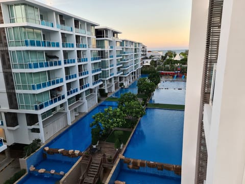 Family Condo, 2 Bedrooms, 2 Bathrooms, Pool View (D604, Bldg. D, FL 6) | Balcony view