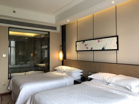 Premier Room, 2 Twin Beds | Premium bedding, minibar, in-room safe, individually decorated