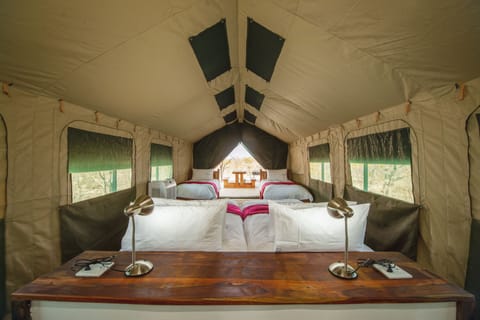 Tent, Non Smoking, Garden View | Egyptian cotton sheets, premium bedding, down comforters, in-room safe