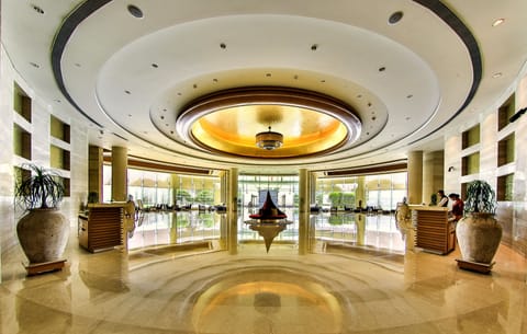 Interior entrance