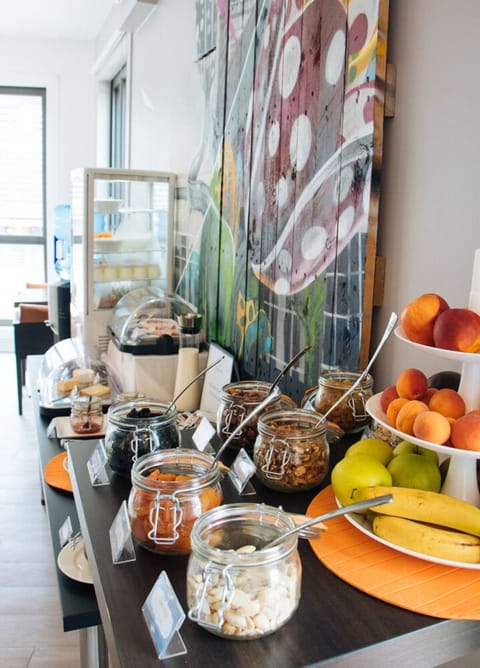 Daily buffet breakfast (EUR 13 per person)