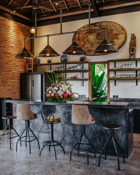 Microwave, coffee/tea maker, cookware/dishes/utensils