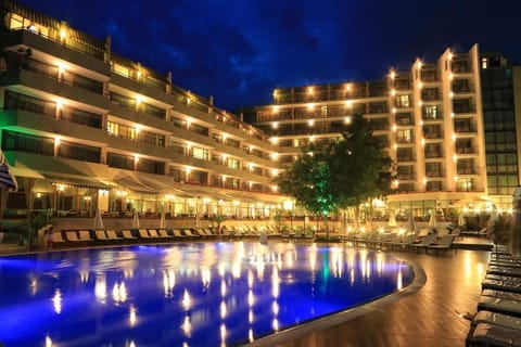 Front of property - evening/night