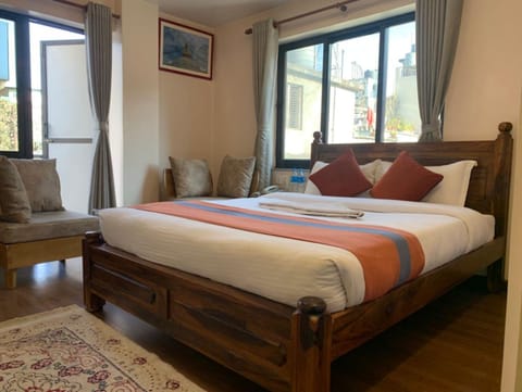 Deluxe Double Room | In-room safe, free WiFi, bed sheets