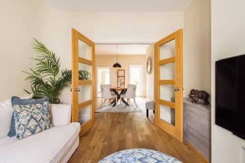 Three Bedroom House | Living area | 40-inch Smart TV with digital channels, TV