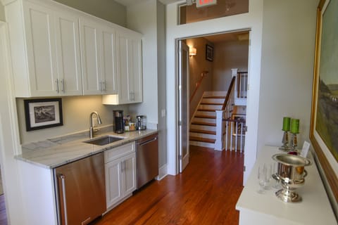 Shared fridge, microwave