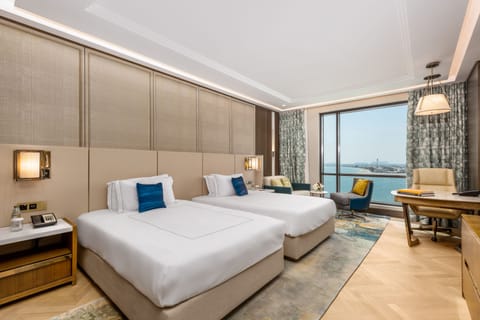 Presidential Suite Four Bedroom Sea View with Club Lounge Access | Premium bedding, down comforters, pillowtop beds, minibar