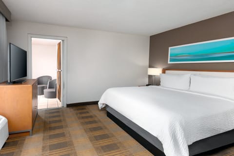 Suite, 1 King Bed (Additional Living Area) | Premium bedding, down comforters, in-room safe, desk