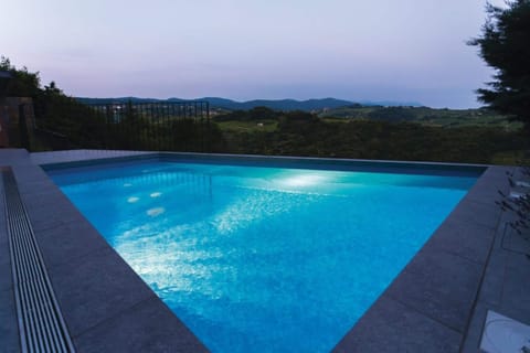 Family Villa, Multiple Bedrooms, Refrigerator & Microwave (Luxury Villa Eva Pool Whirlpool &) | Pool | Seasonal outdoor pool, a heated pool