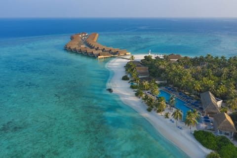 Private beach, beach volleyball