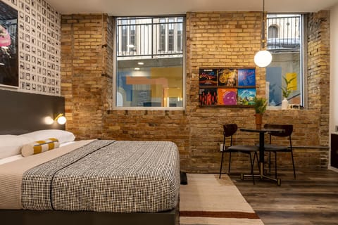 Premium bedding, pillowtop beds, in-room safe, individually decorated