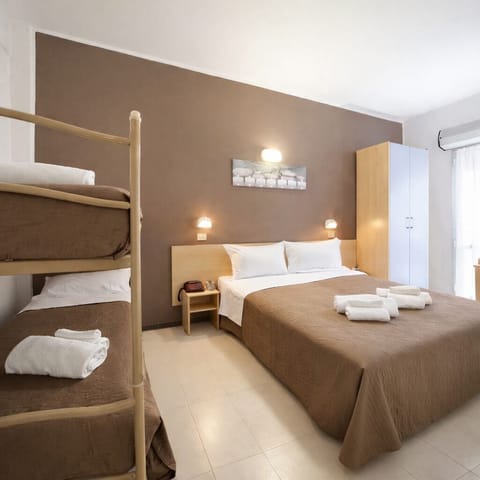 Down comforters, free WiFi, bed sheets