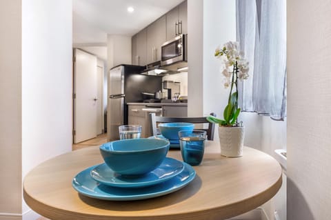 Suite, 2 Queen Beds, Non Smoking, Kitchen (Full Kitchen) | Hypo-allergenic bedding, in-room safe, desk, laptop workspace