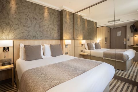 Double Room | Premium bedding, free minibar items, in-room safe, desk