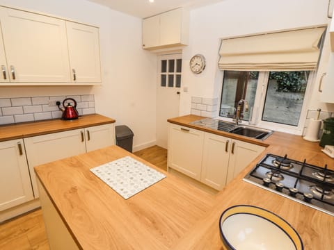 Cottage | Private kitchen | Fridge, dishwasher, electric kettle, cookware/dishes/utensils