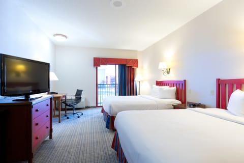 Blackout drapes, iron/ironing board, free WiFi, bed sheets