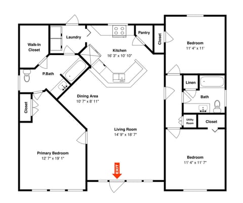 House (3 Bedrooms) | Property amenity
