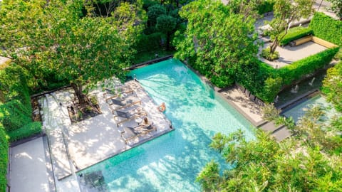 Seasonal outdoor pool