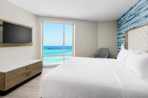 Suite, 1 King Bed with Sofa bed, Balcony (Gulf View, 1 Bedroom) | In-room safe, desk, laptop workspace, iron/ironing board