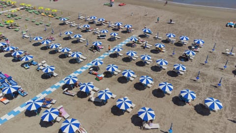 On the beach
