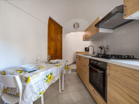 Panoramic House | Private kitchen | Full-size fridge, microwave, oven, stovetop