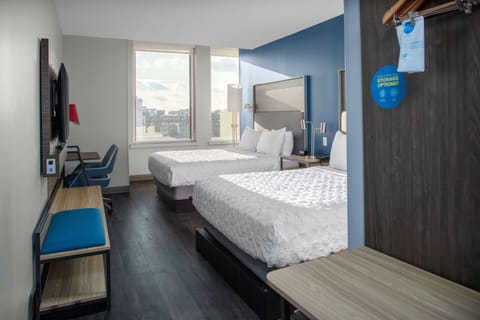 Room, 2 Queen Beds | Hypo-allergenic bedding, free WiFi, bed sheets